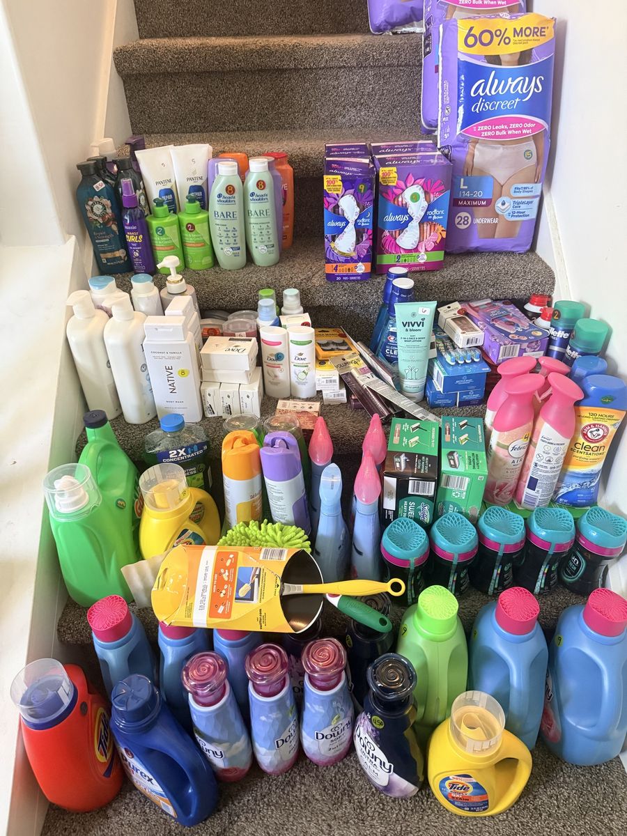 Couponing items hygiene, beauty, cleaning, feminine products and more!
