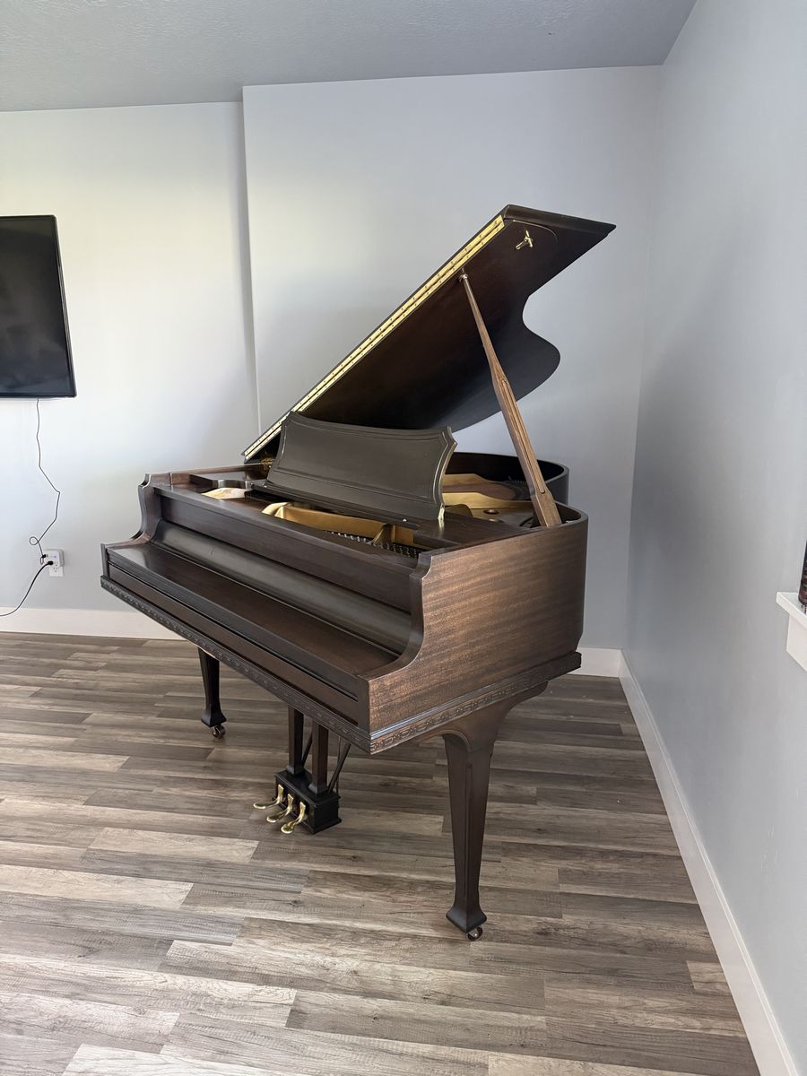 Baby grand piano