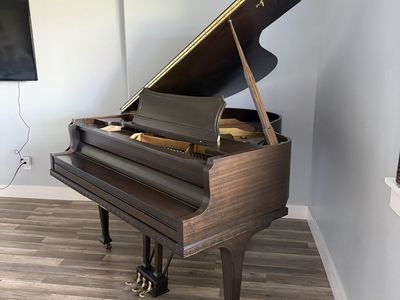 Baby grand piano