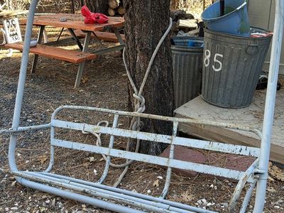 Vintage triple chair