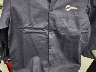 Miller long sleeve welding shirt large