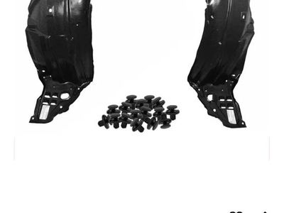 2006–2011 Honda Civic Front Fender Liner Set w/ Clips (Pair)