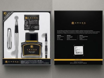 Cross Bailey Fountain Pen & Refill Gift Set