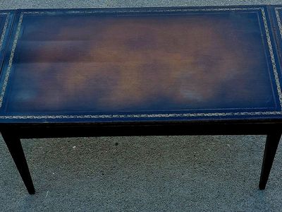 Antique Mahogany Drop Leaf Coffee Table