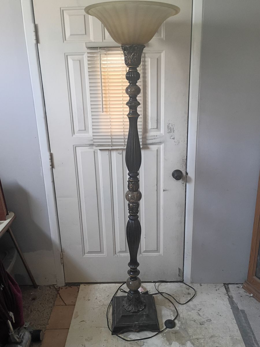 Tall floor lamp