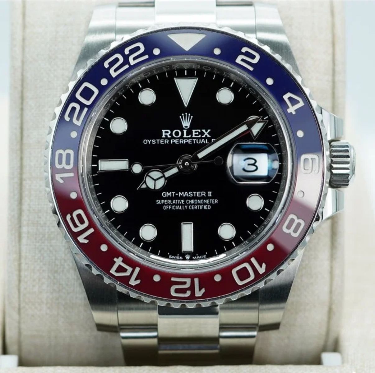 2021 Rolex Pepsi GMT Master ll