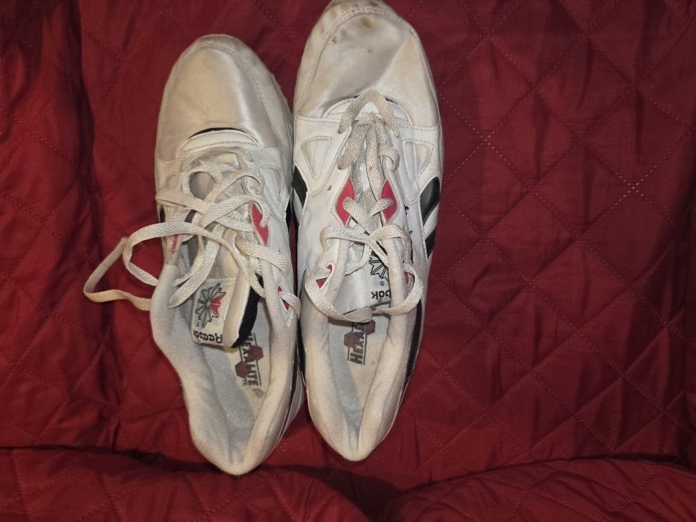 Vintage Reebok Hexalite White Running Sneakers Men's Size 10.5 US