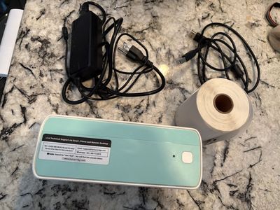 Bluetooth thermal label printer
