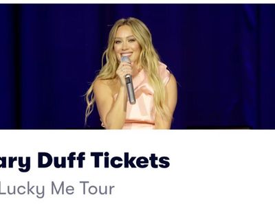 Hilary Duff The Lucky Me Tour Tickets