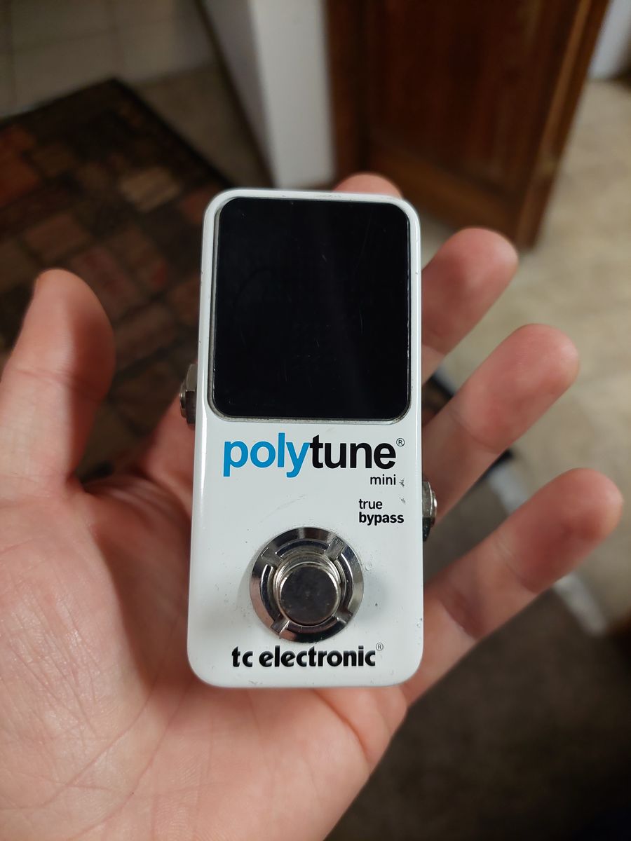 TC Electronic Polytune Tuner Pedal- Guitar Effects Pedal