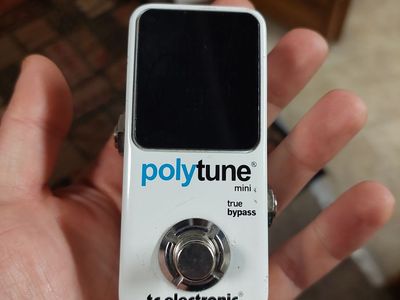 TC Electronic Polytune Tuner Pedal- Guitar Effects Pedal