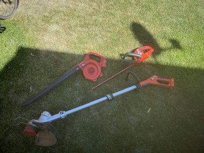 Electric Yard Tool Set