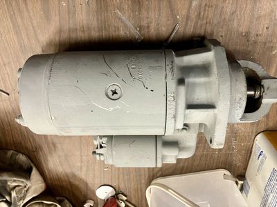 F3 series Deutz 3 cylinder diesel 24 volt DC Starter motor.