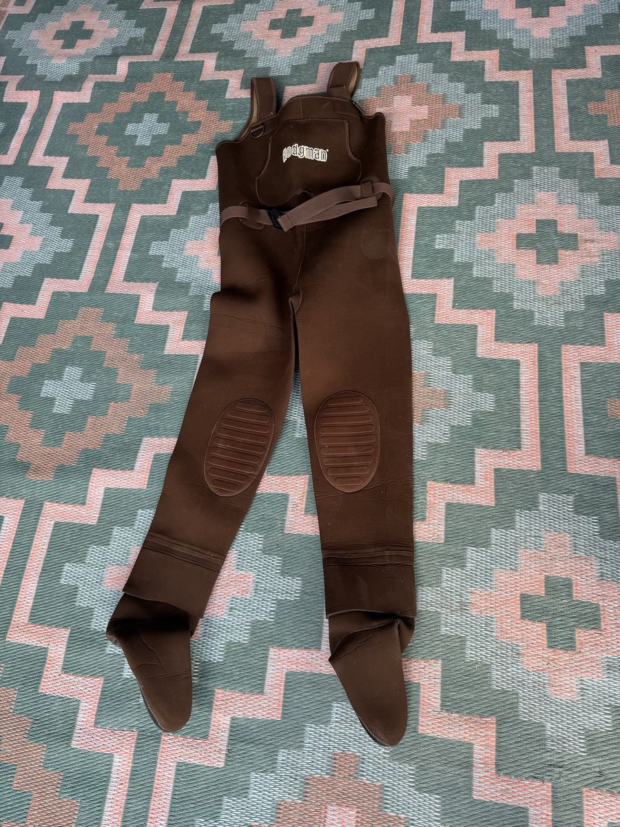 Brown Hodgman Neoprene Fishing Waders XL