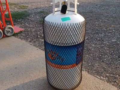 Full Flame King 40 lb 9.4 gallons Steel Propane Tank Cylinder with OPD Valve