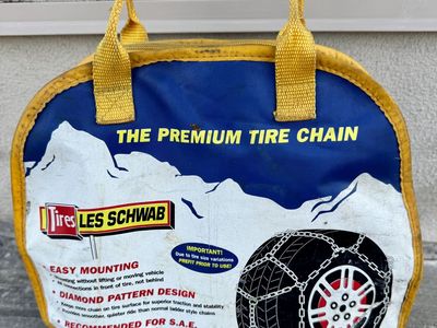 FOR SALE SNOW TIRE CHAINS BRAND NEW - $45