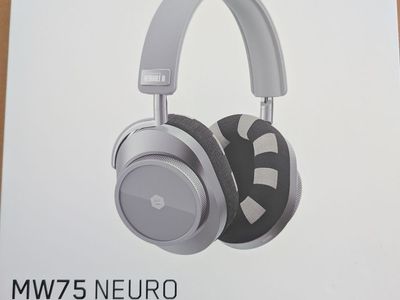 Master & Dynamic MW75 Neuro Wireless Activate Noise Cancelling headphones new in the box
