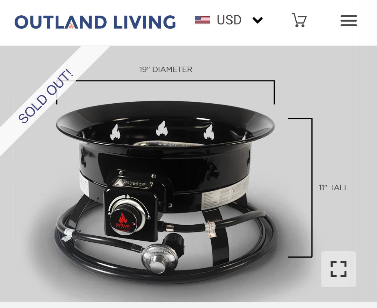 Outland Living Deluxe Firepit