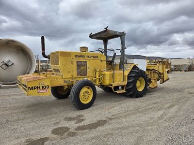 1994 Bomag MPH100R Wheel Soil Stabilizer Reclaimer # 4703