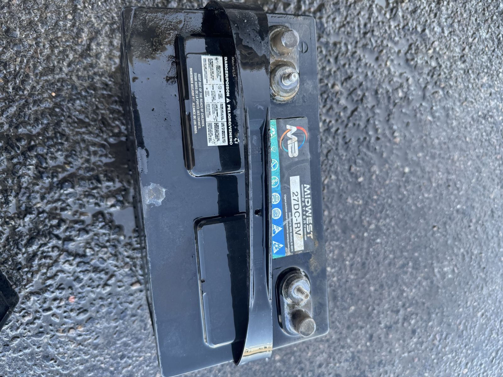 Used deep cycle group 27 Battery