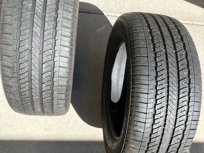 Near New Bridgestone Dueler H/L Tires 255/55/18