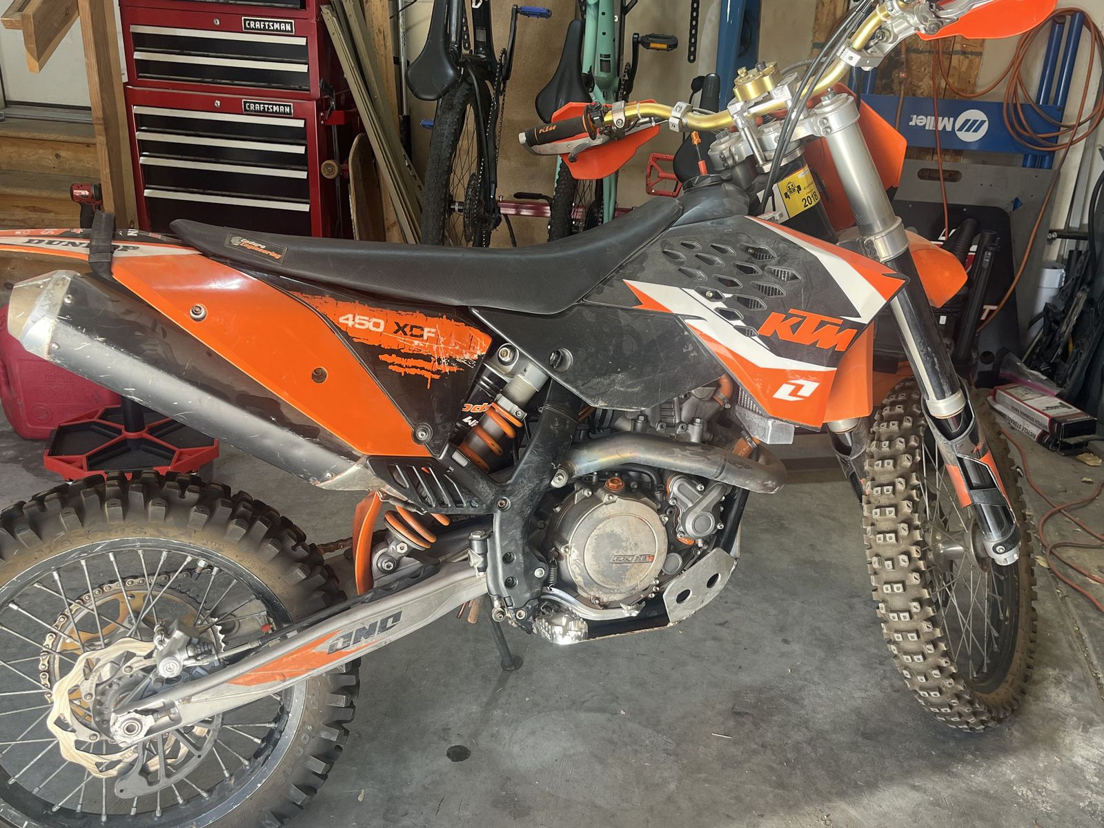 2008 KTM 450 XCF – $2200 OBO