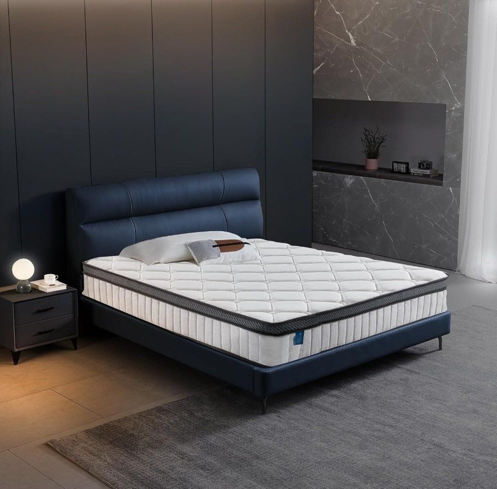 QUEEN 12" MEMORY FOAM MATTRESS – SOFT, COMFORTABLE, BREATHABLE & VACUUM PACKED – NEW IN BOX
