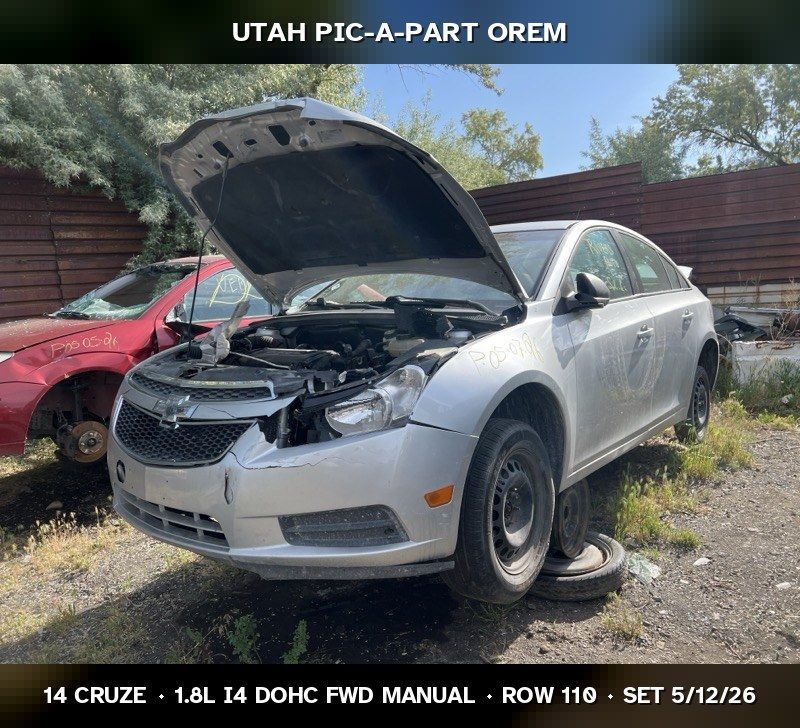 2014 Chevrolet Cruze Parts - UTPAP Orem