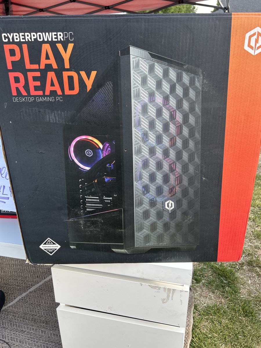 CyberPower Gaming PC – Intel i5-14400F | RTX 3050 | 16GB RAM | 1TB Storage