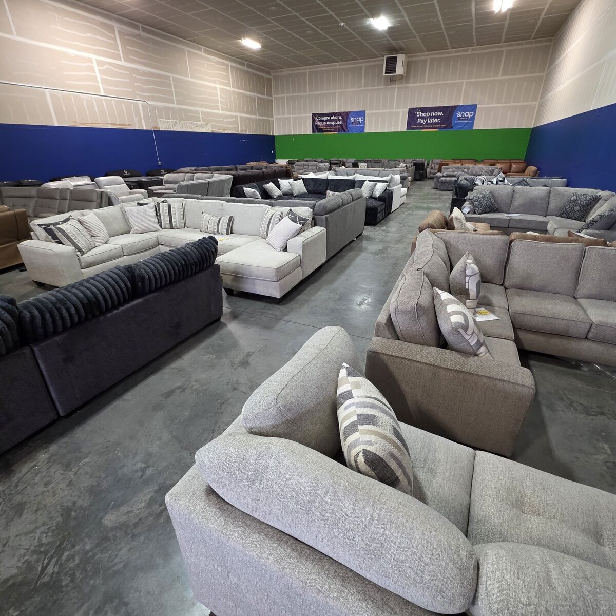 WAREHOUSE FURNITURE CLOSEOUTS