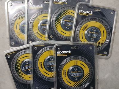 exactly 140 cement pipe cut blade