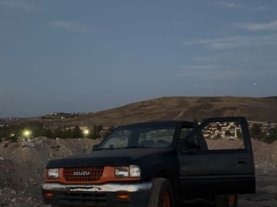 1994 Isuzu Pickup Truck 5 Speed Manual - Black with Orange Trim Accent