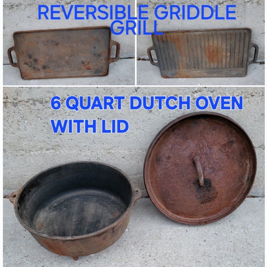 **VINTAGE CAST IRON COOKWARE**