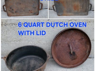 **VINTAGE CAST IRON COOKWARE**