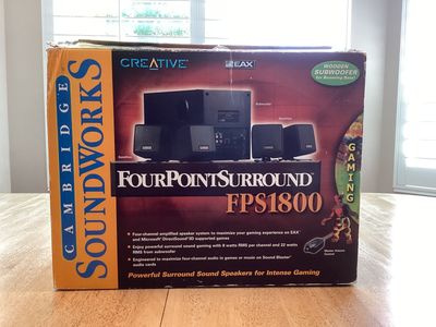 Vintage Creative Cambridge SoundWorks FourPointSurround FPS 1800