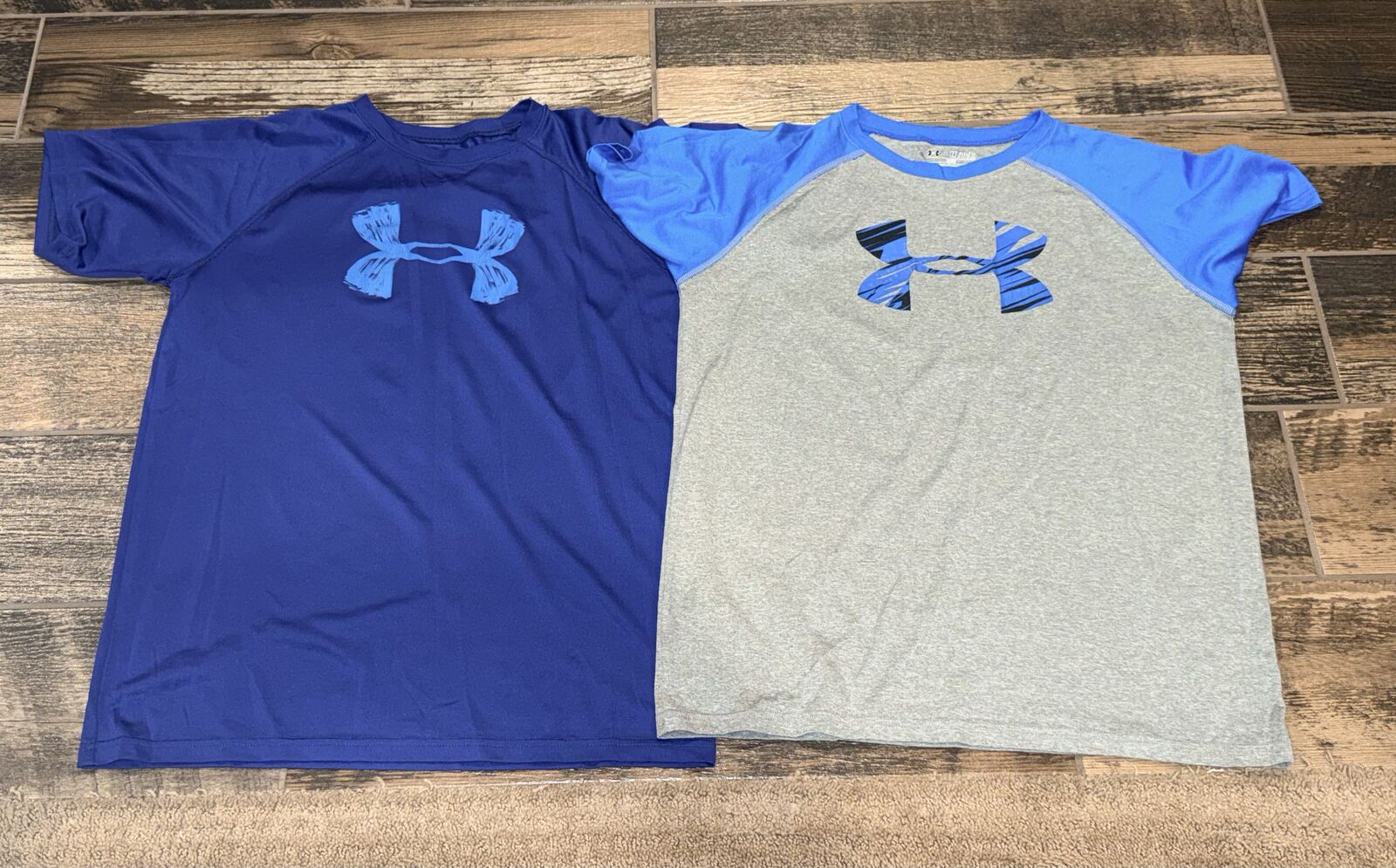 Boys Youth XL (18) or Men’s XS Under Armour shirts
