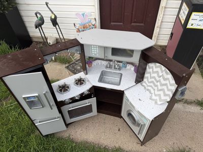 Corner Wooden Play Kitchen By KidKraft