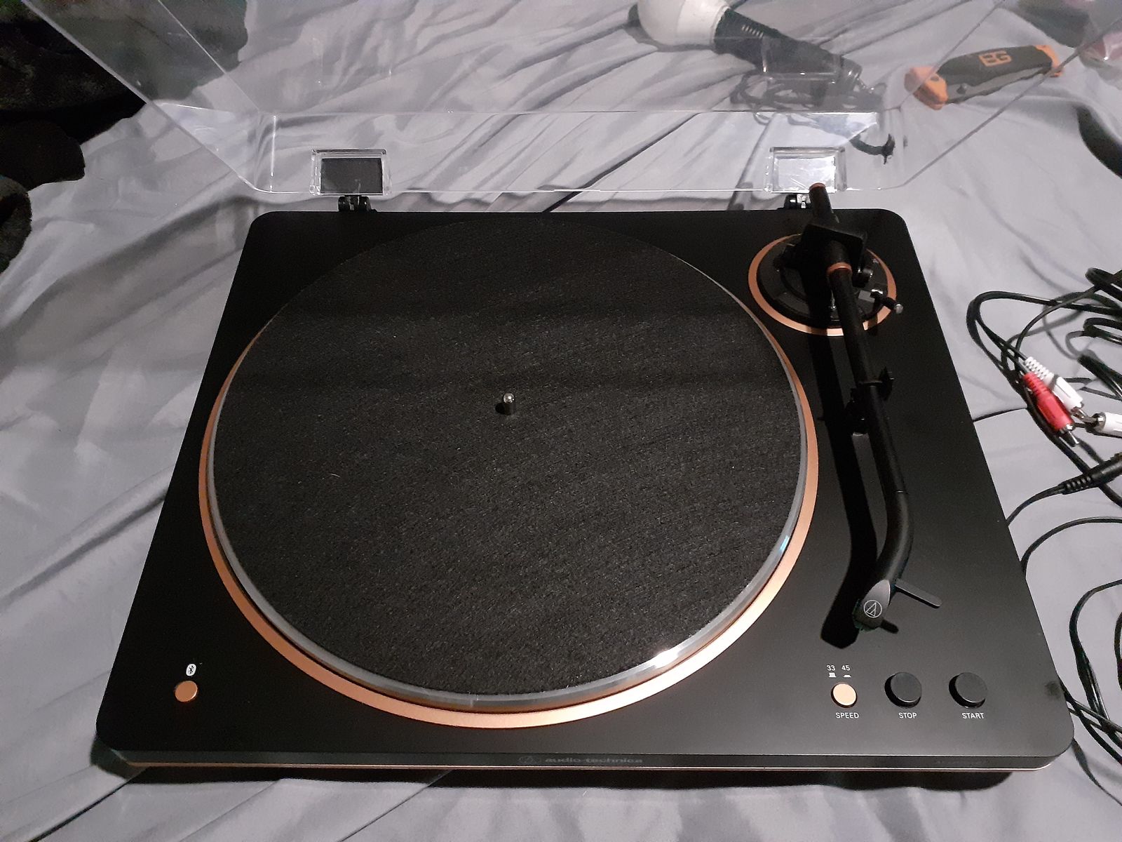150$ OBO Audio Technica AT-LP70XBT Turntable with Bluetooth