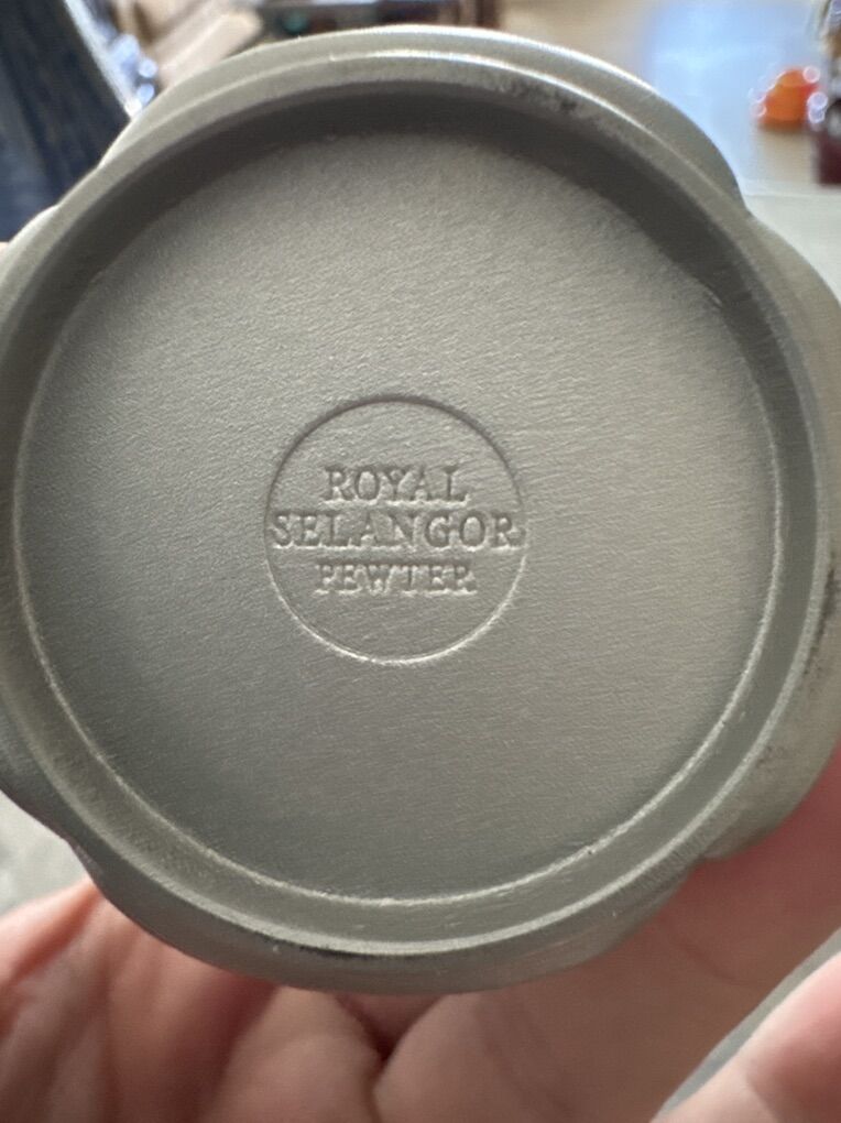 Vintage Royal Selangor Pewter Cup