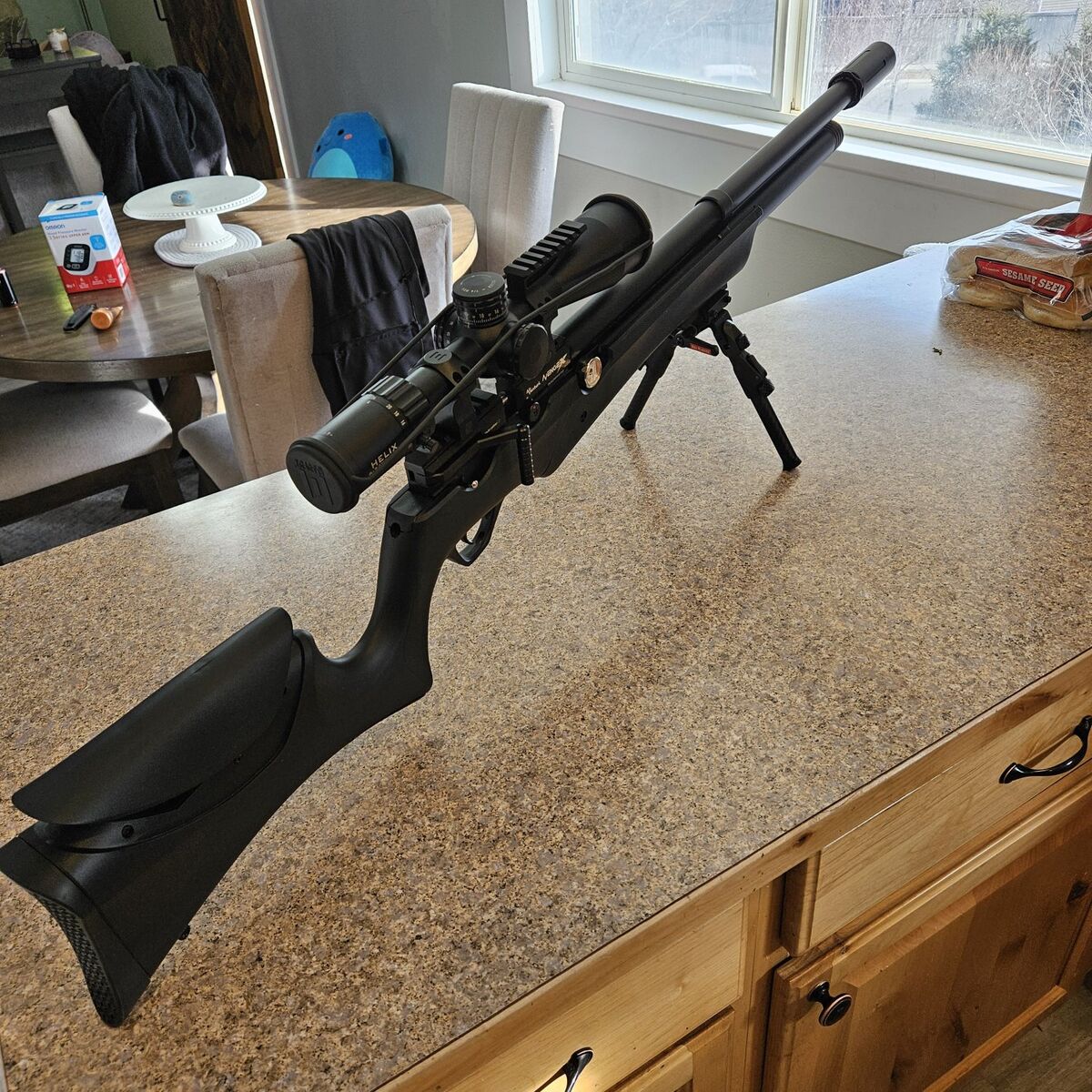 AirVenturi Avenge-X classic synthetic .22 airgun