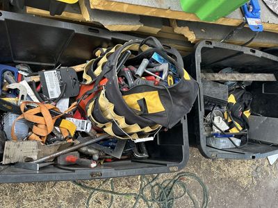 Assorted Hand Tools and Hardware Lot