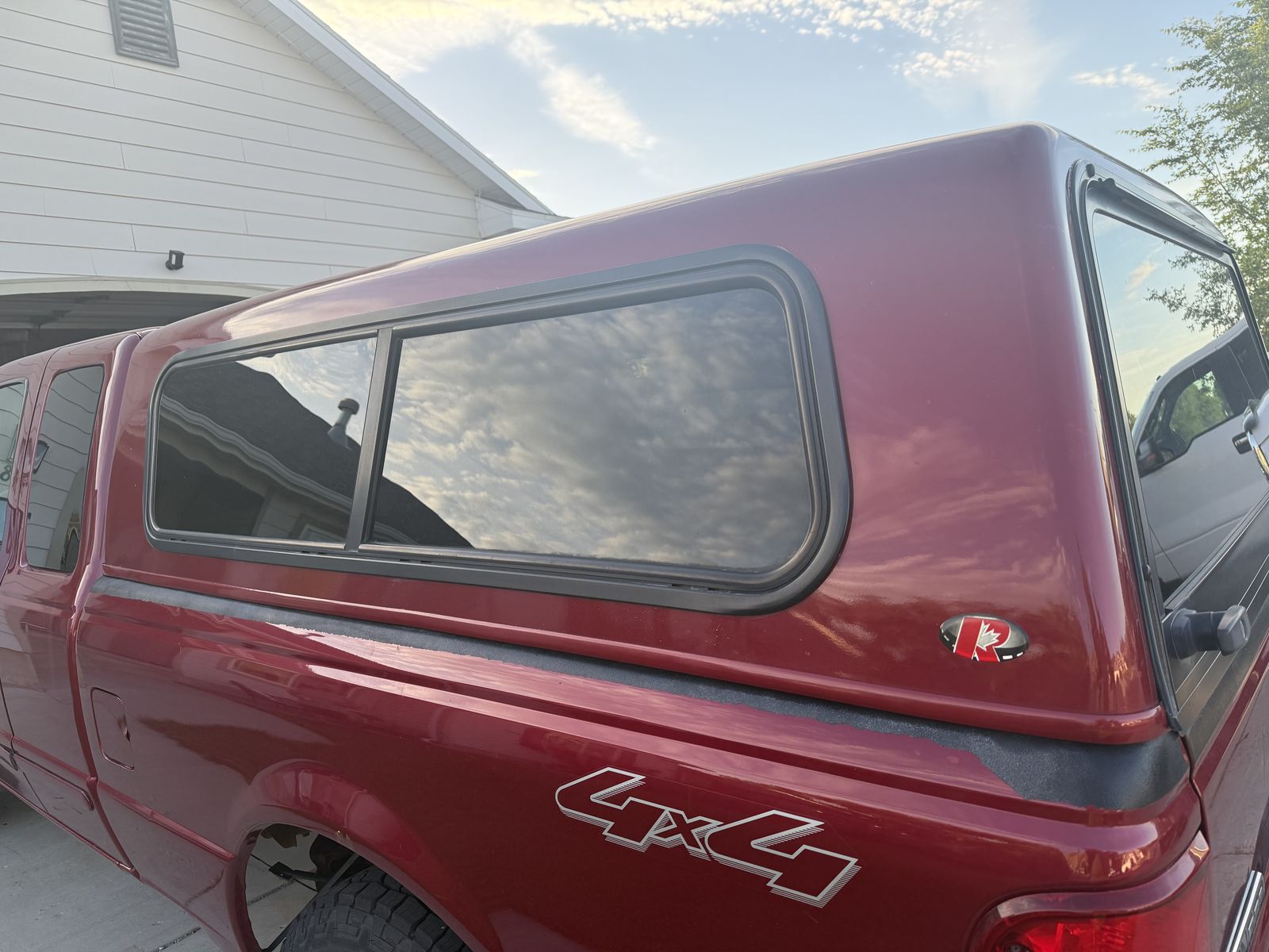 Red truck shell