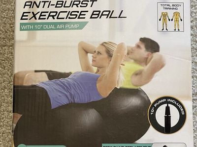 Exercise Ball 75cm / 30in Like New in Box
