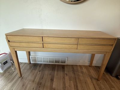 Studio McGee Desk with 3 Storage Drawers