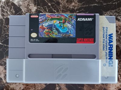 Teenage Mutant Ninja Turtles IV Turtles in Time SN