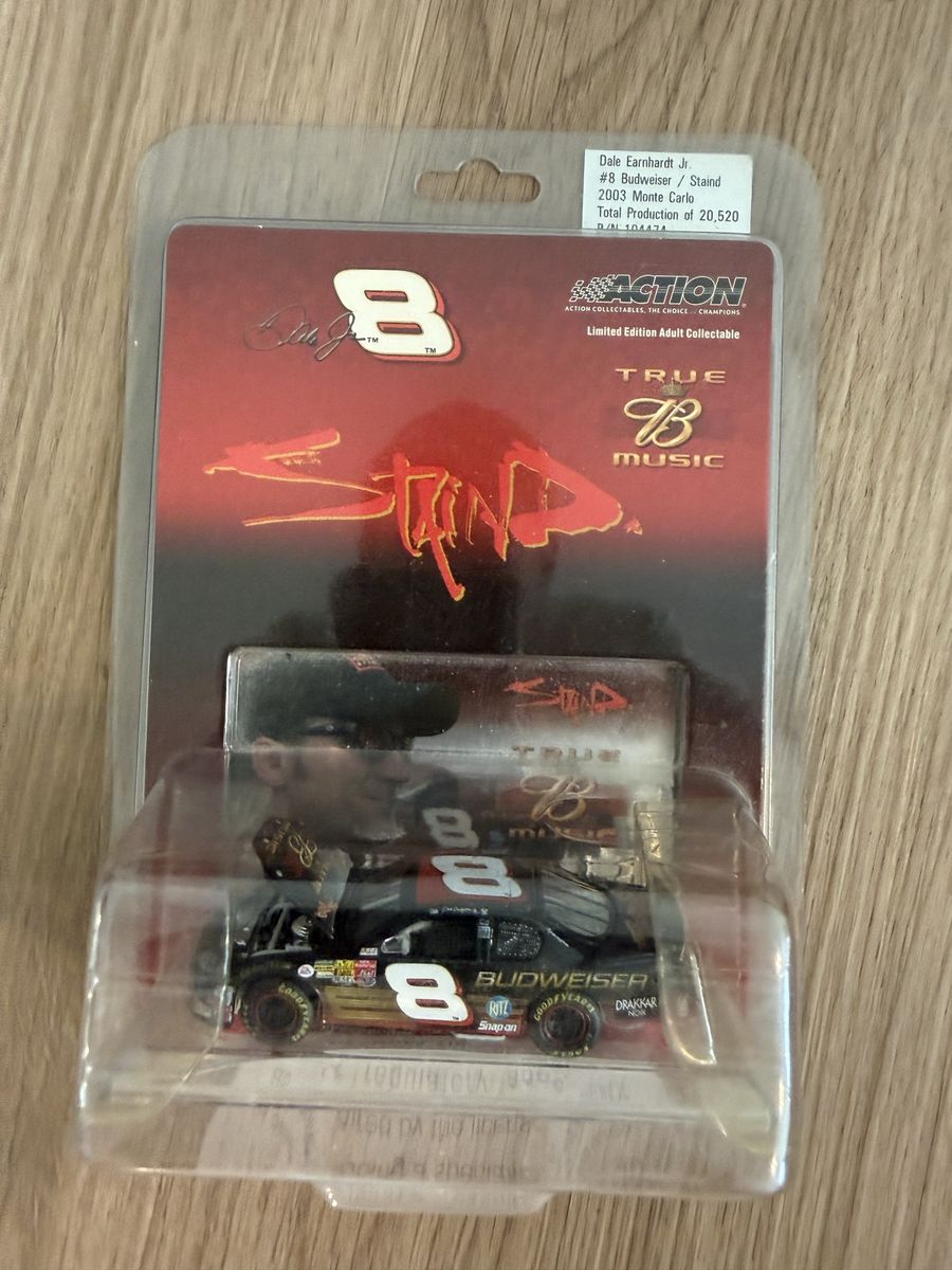 Action Limited Edition Dale Earnhardt Jr. #8 Budweiser / Staind 2003 Monte Carlo Diecast Car