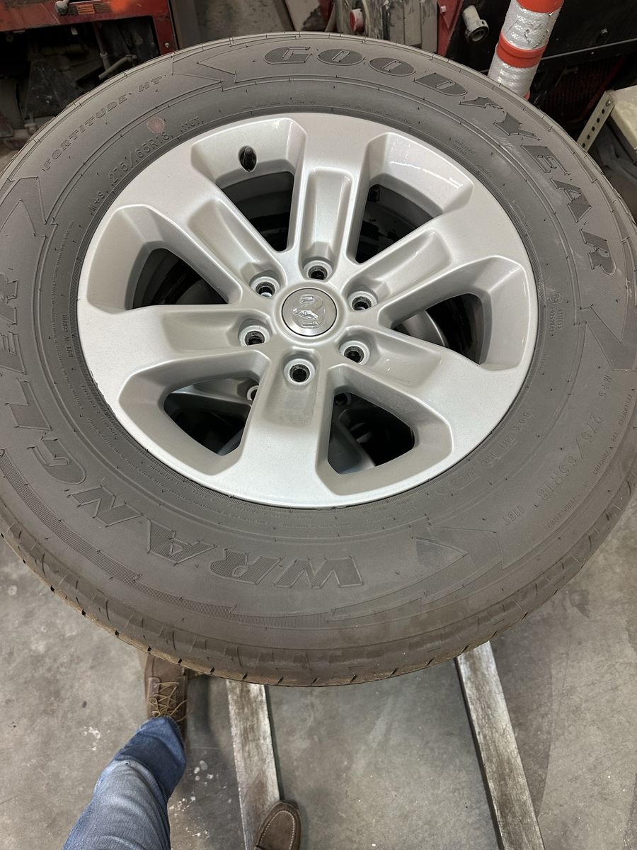 Ram truck wheels and tires