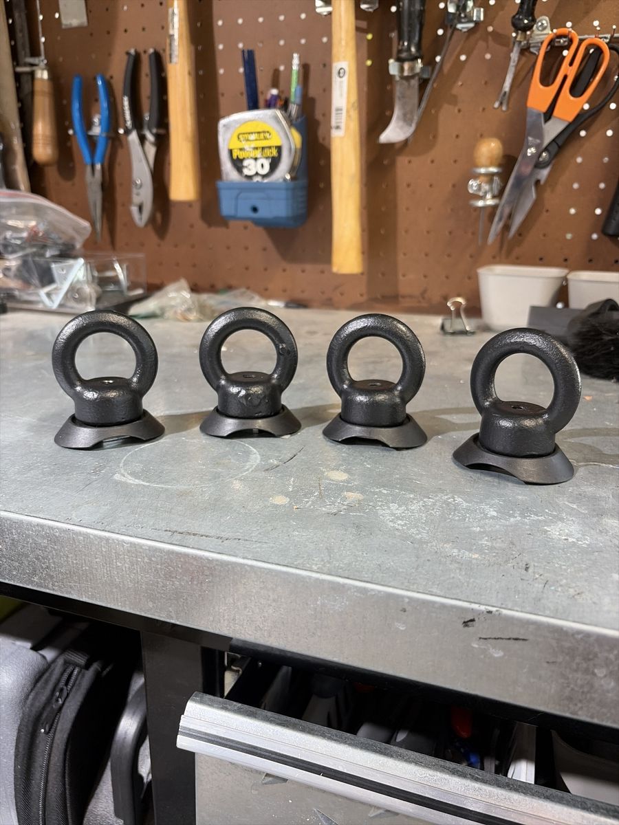 Thule tie down mounts