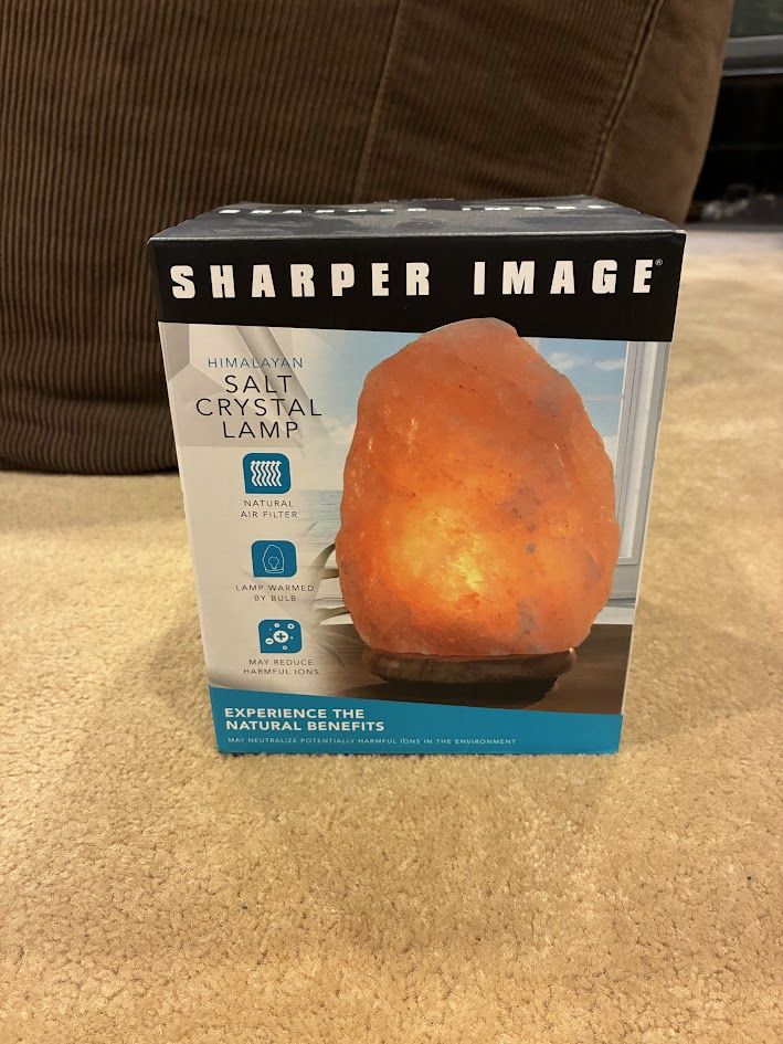 Salt Crystal Lamp (still in package)