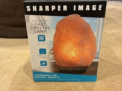 Salt Crystal Lamp (still in package)